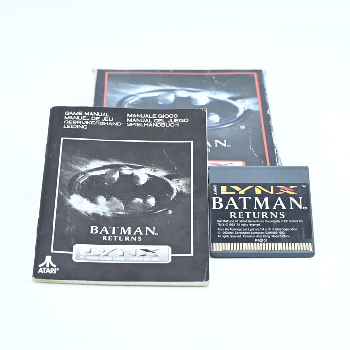 Batman Returns - Atari Lynx Boxed Game - PAL - FREE POST!