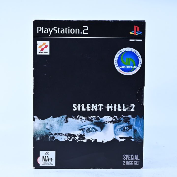 Silent Hill 2 - Sony Playstation 2 / PS2 Game + Manual - PAL - MINT DISCS!