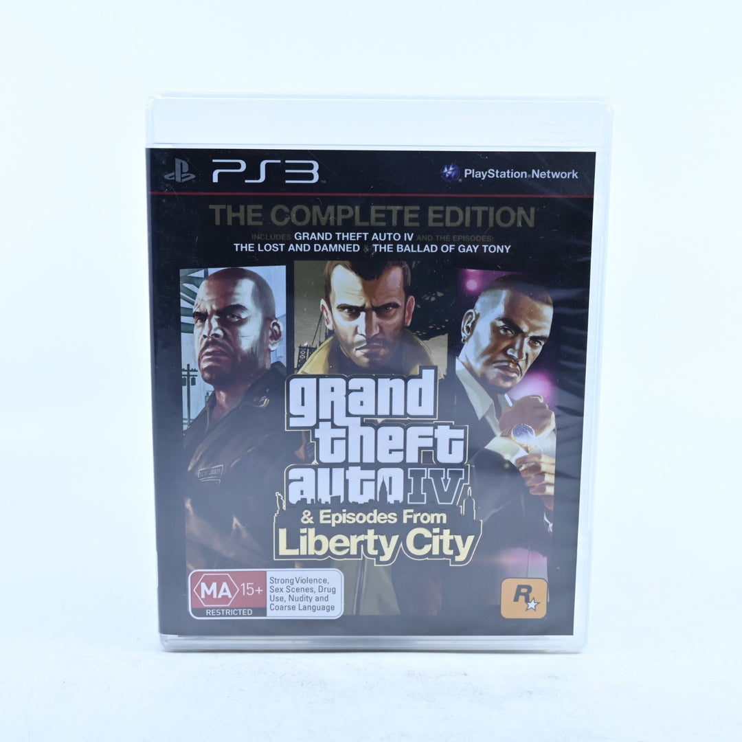 SEALED! Grand Theft Auto IV & Episodes from Liberty City - PS3 Game