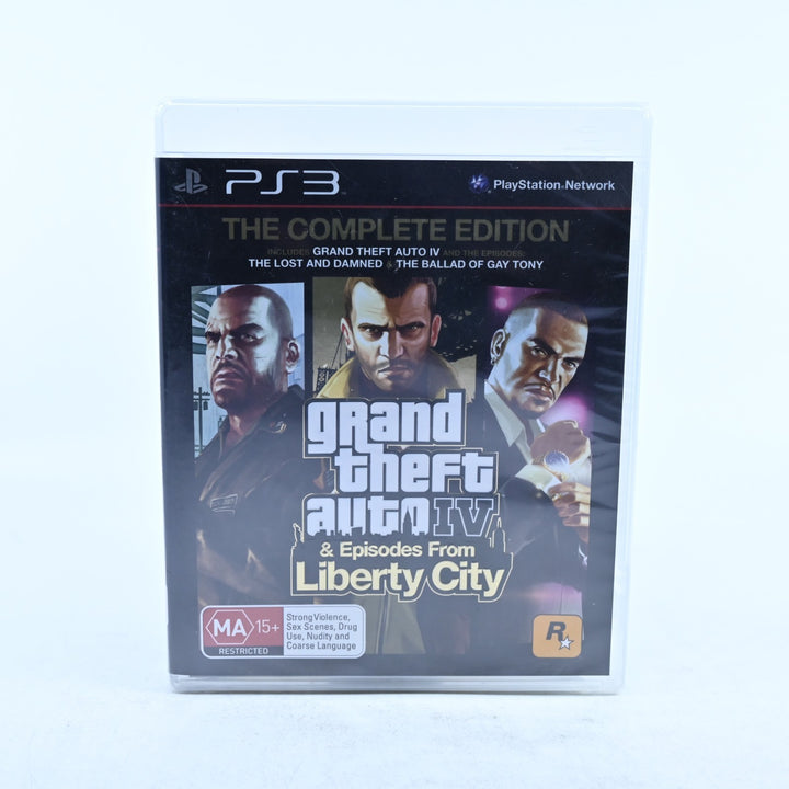 SEALED! Grand Theft Auto IV & Episodes from Liberty City - PS3 Game