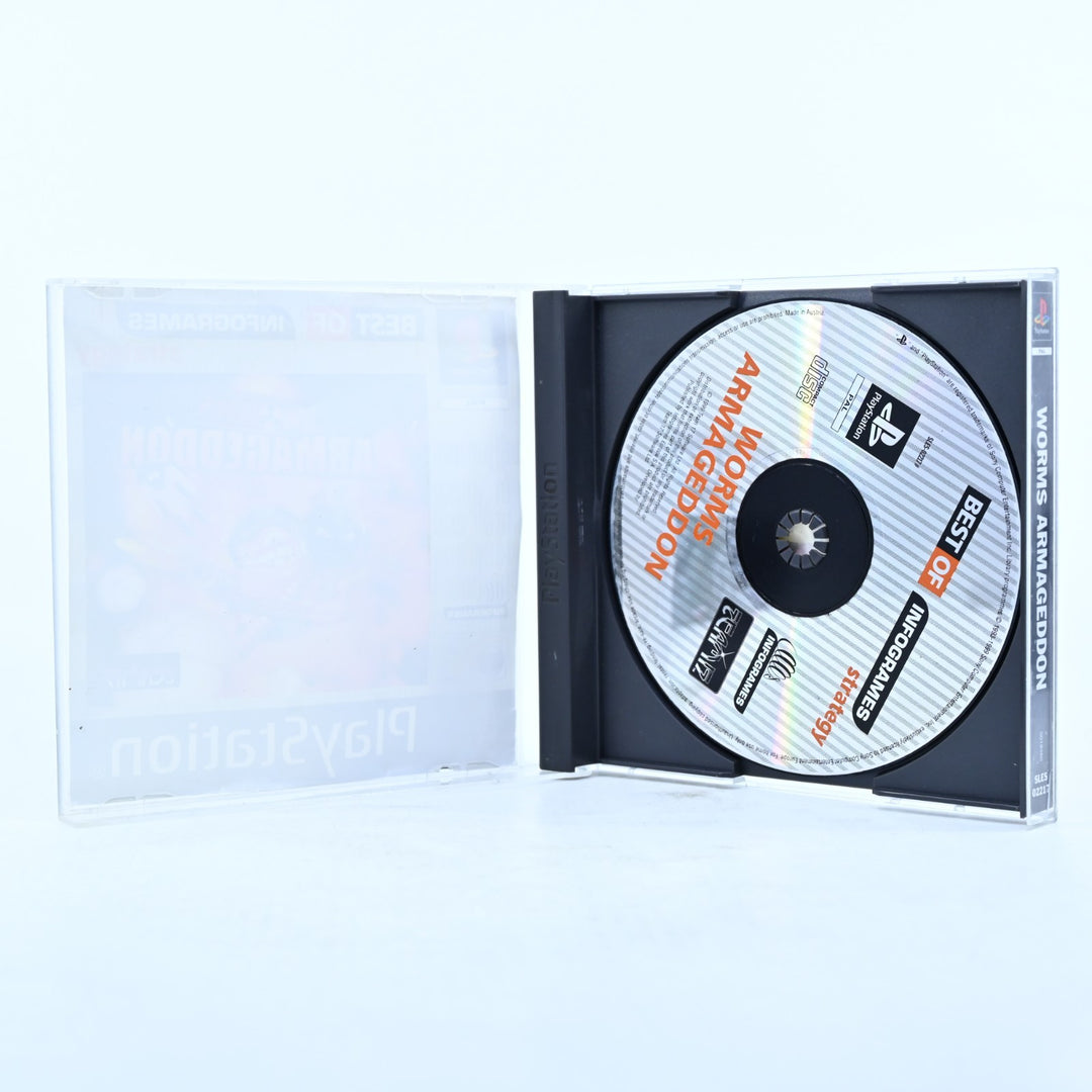 Worms Armageddon - Sony Playstation 1 / PS1 Game - No Manual - PAL