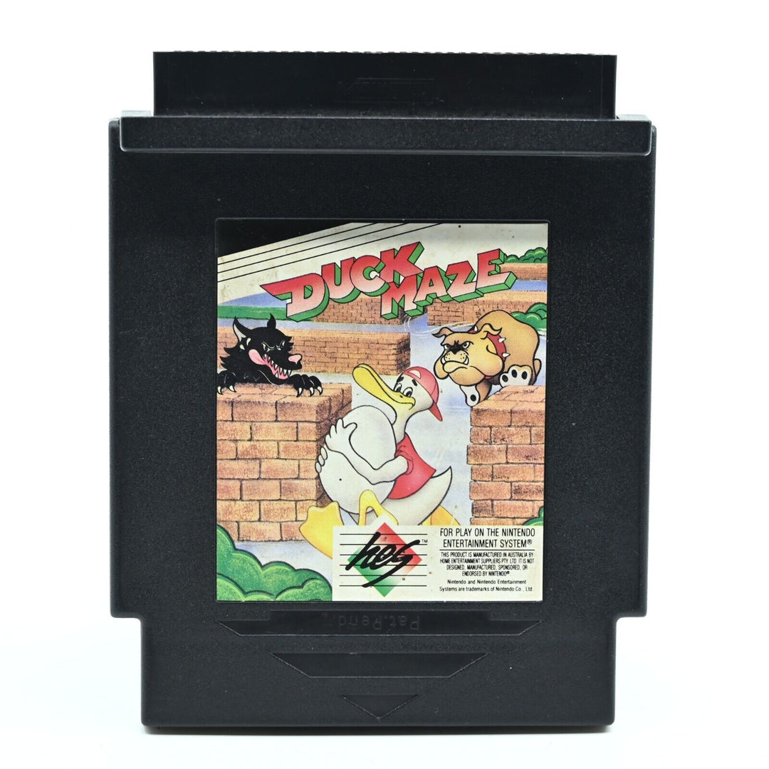 Duck Maze - NO MANUAL - Nintendo Entertainment System / NES Game - PAL
