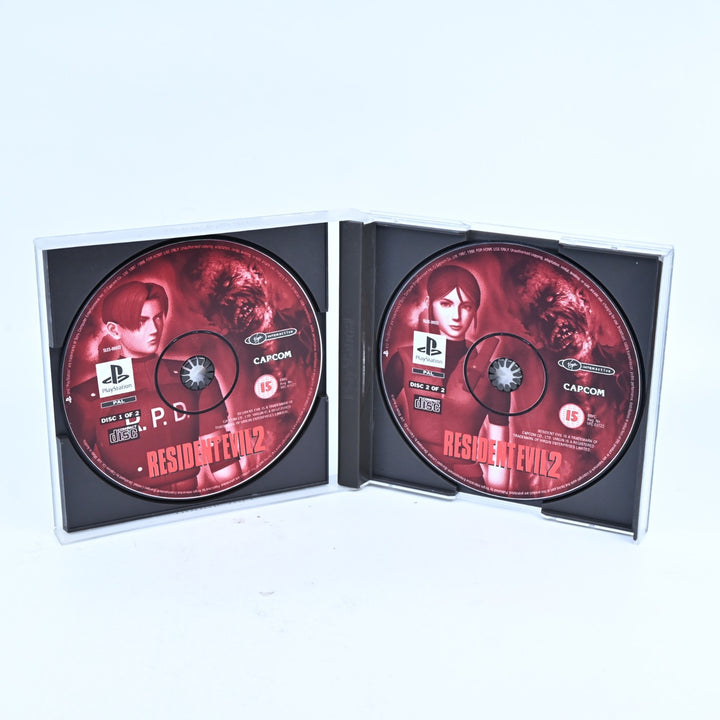Resident Evil 2 - Sony Playstation 1 / PS1 Game - No Manual - PAL - MINT DISC!