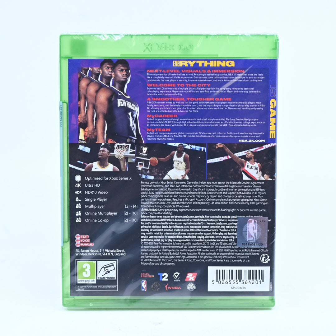SEALED! NBA 2K21  - Xbox Series X Game - PAL - FREE POST!