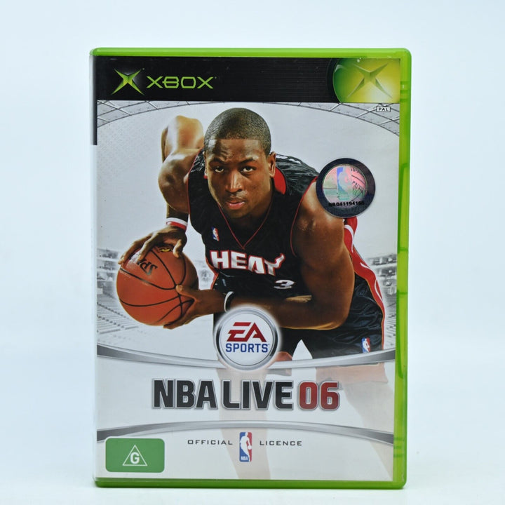 NBA Live 06 - Original Xbox Game + Manual - PAL - MINT DISC!