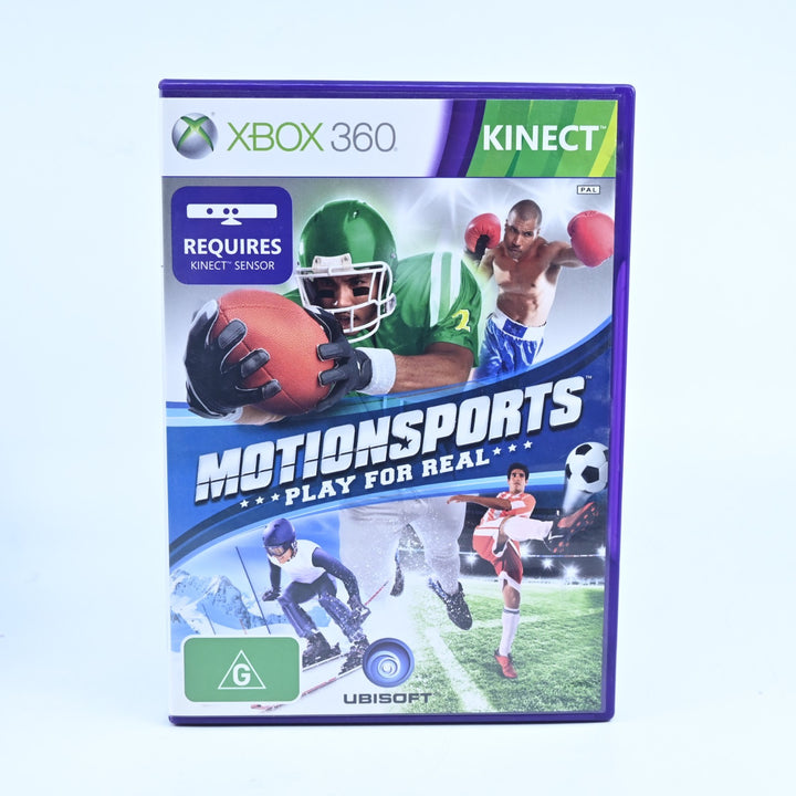 Motionsports: Play for Real - Xbox 360 Game + Manual - PAL - MINT DISC!