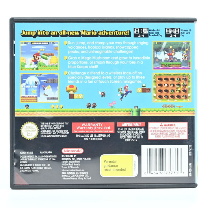 New Super Mario Bros. - Nintendo DS Game - PAL - FREE POST!