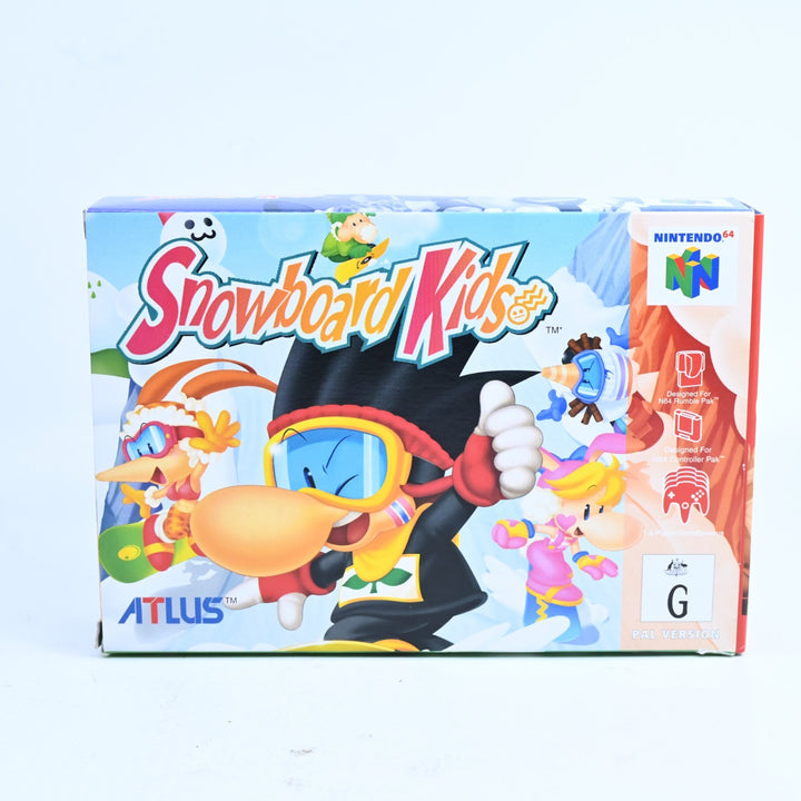 Snowboard Kids - N64 / Nintendo 64 Boxed Game - PAL - FREE POST!