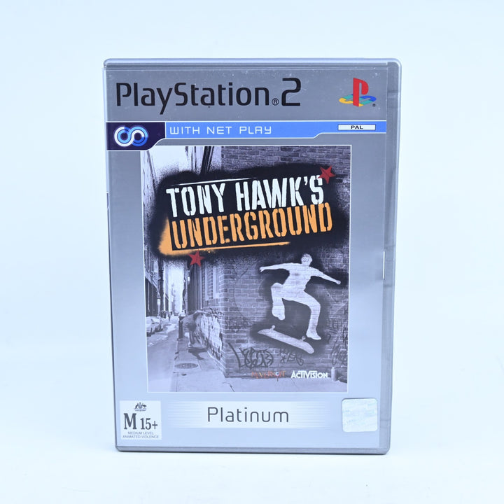 Tony Hawk's Underground - PS2 Game + Manual - PAL - MINT DISC!