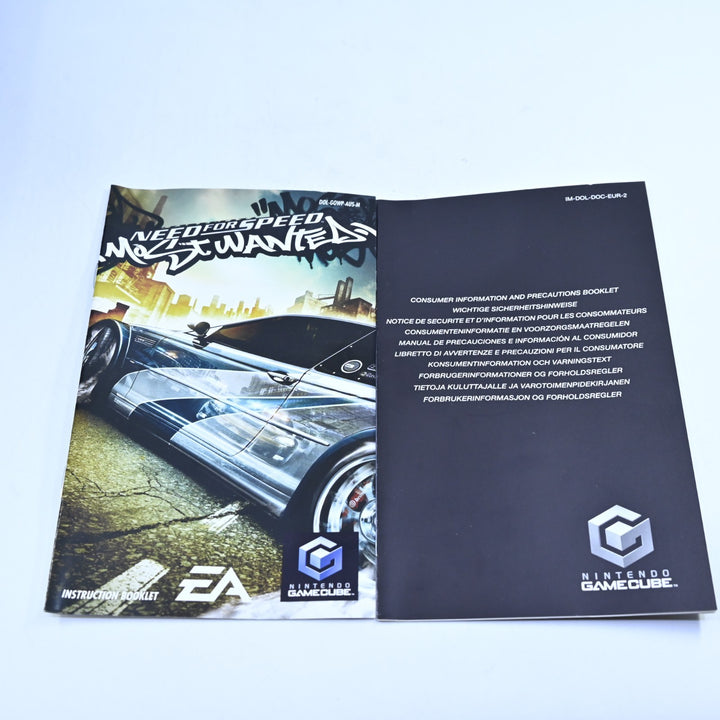 Need For Speed Most Wanted - Nintendo Gamecube Game + Manual - PAL