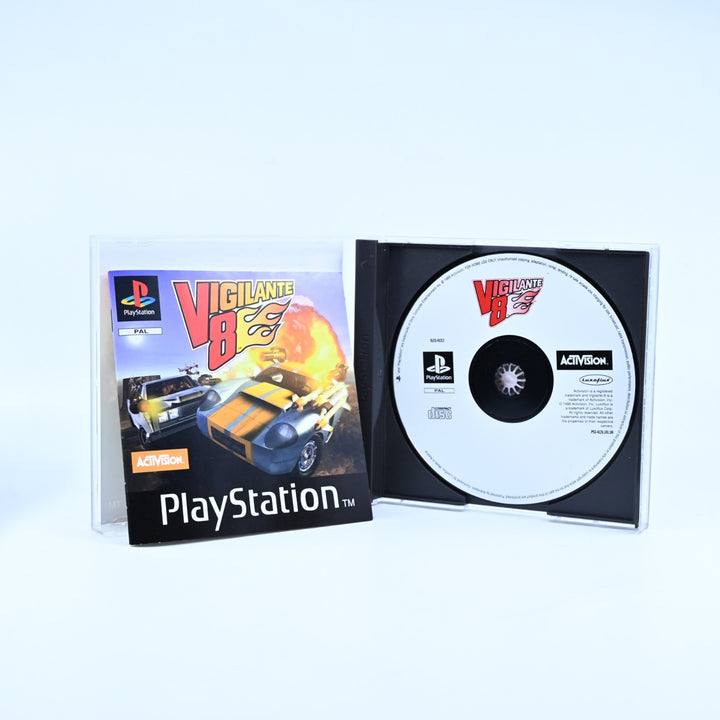 Vigilante 8 - Sony Playstation 1 / PS1 Game + Manual - PAL - MINT DISC!