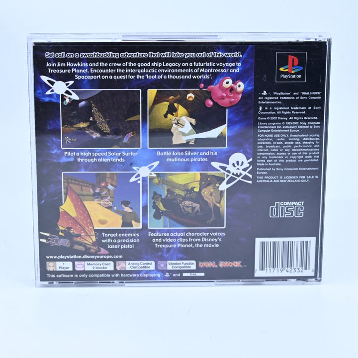 Disney's Treasure Planet - Sony Playstation 1 / PS1 Game + Manual - PAL