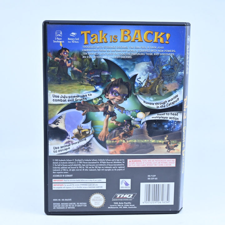 Tak 2: The Staff of Dreams - Nintendo Gamecube Game + Manual - PAL - FREE POST!