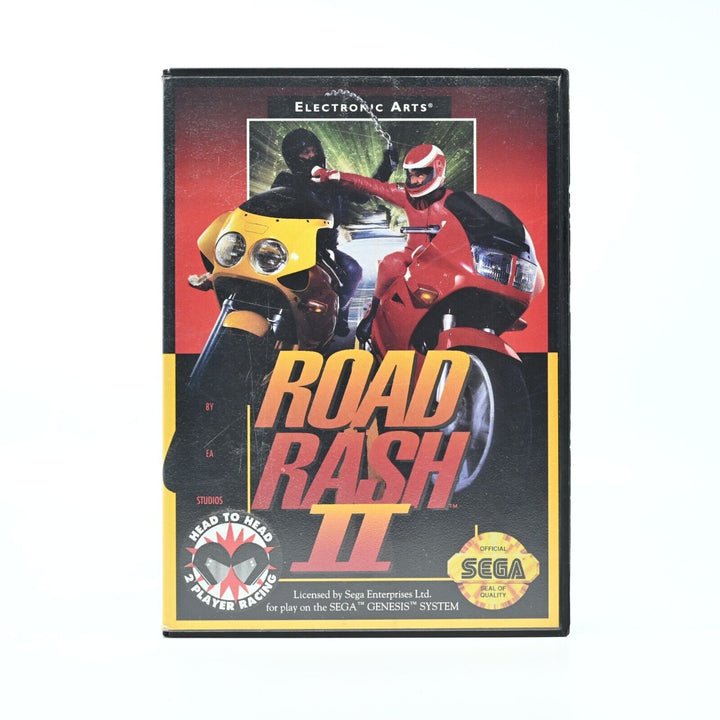 Road Rash II - Sega Genesis Game / Sega Mega Drive Game - FREE POST!