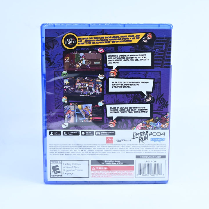 SEALED! River City Girls 2 - Sony Playstation 5 / PS5 Game - MINT DISC!