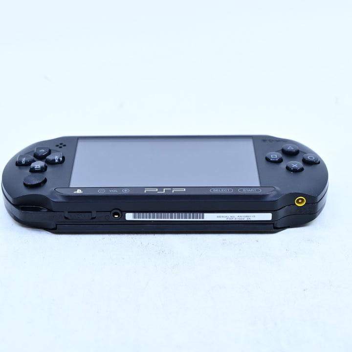 Black - PSP Street - Sony PSP Console 4GB card PSP-E1000 - PSP-E1002 - FREE POST