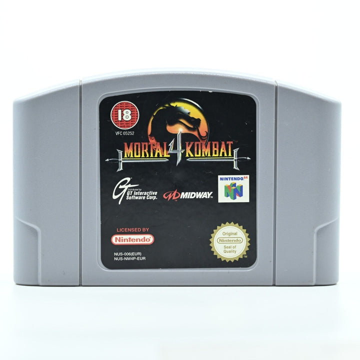 Mortal Kombat 4 #3 - N64 / Nintendo 64 Game - PAL - FREE POST!