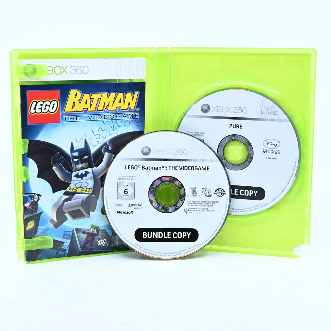 Lego Batman: The Video Game + Pure - Xbox 360 Game - PAL - FREE POST!