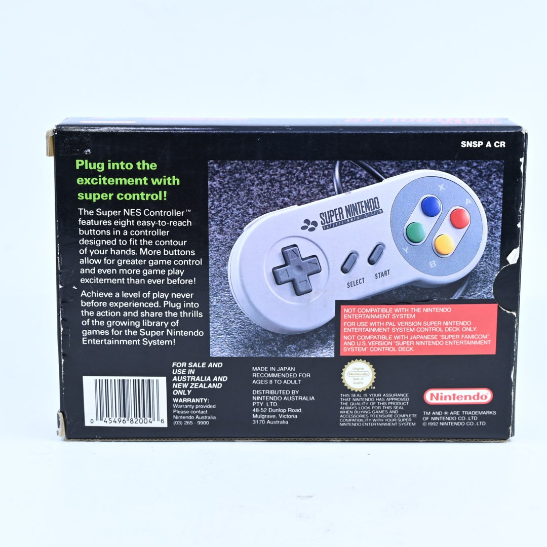 UNUSED! Official Super Nintendo SNES Boxed Controller SNES Accessory