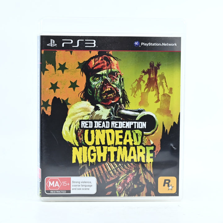 Red Dead Redemption: Undead Nightmare  - Sony Playstation 3 / PS3 Game + Manual