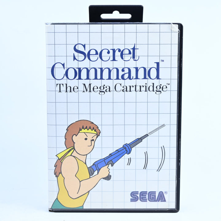 Secret Command - Sega Master System Game + Manual - PAL - FREE POST!