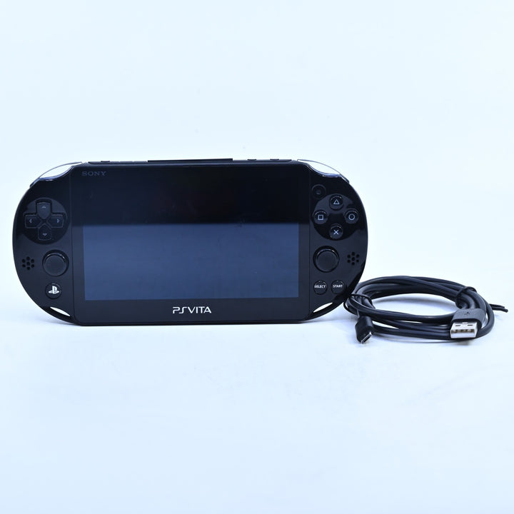 Black PS Vita Slim - 8GB card - Sony PS Vita Console - PAL - FREE POST!
