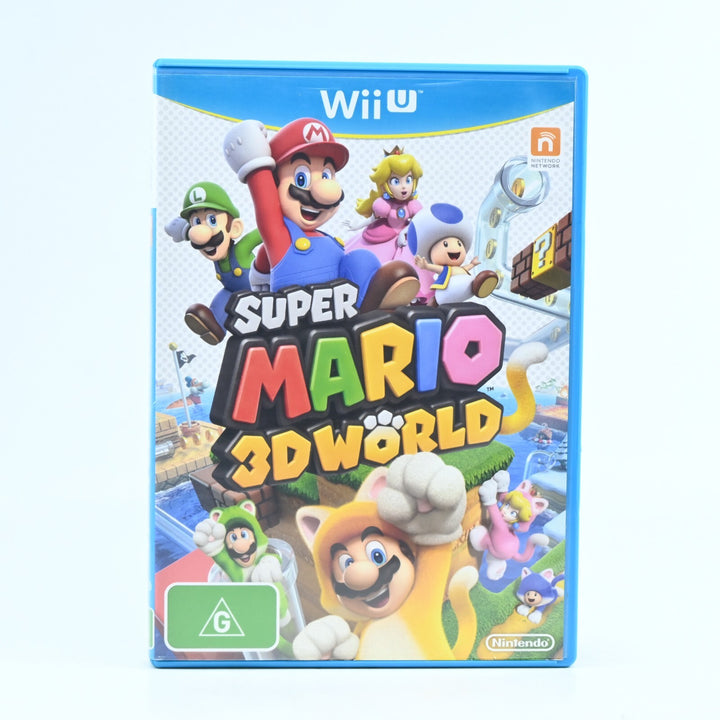 Super Mario 3D World - Nintendo Wii U Game - PAL - NEAR MINT DISC!