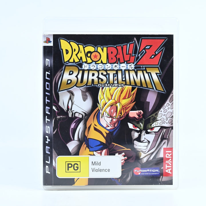 Dragon Ball Z Burst Limit - Sony Playstation 3 / PS3 Game + Manual - FREE POST!
