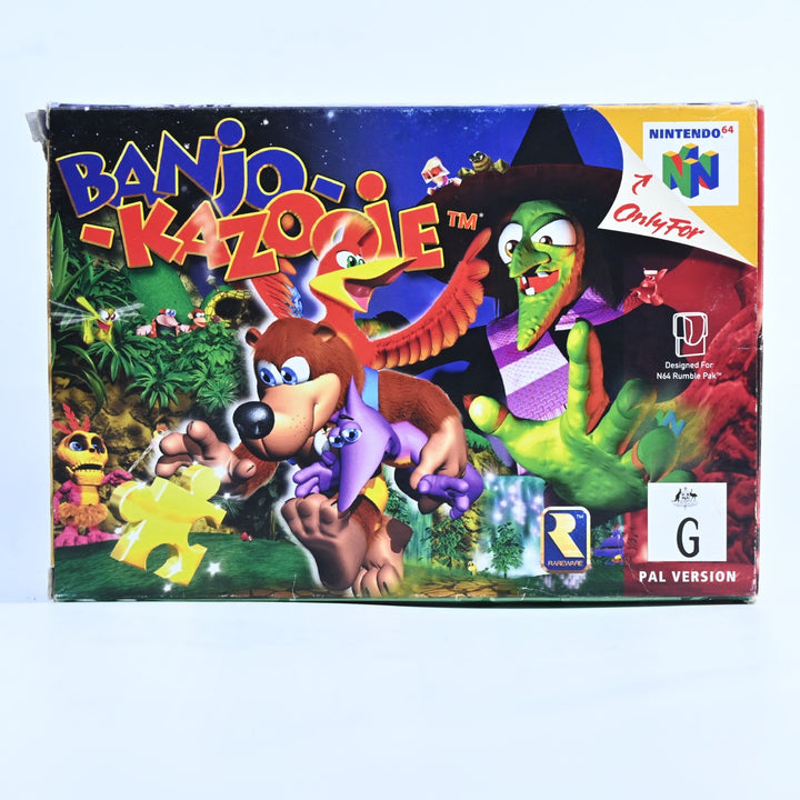 Banjo-Kazooie - N64 / Nintendo 64 Boxed Game - PAL - FREE POST!