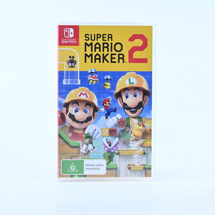Super Mario Maker 2 - Nintendo Switch Game - FREE POST!