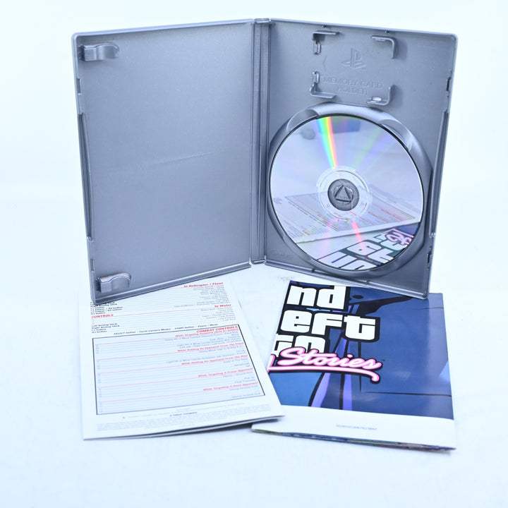 Grand Theft Auto: Vice City Stories Sony Playstation 2/ PS2 Game + Manual + Map