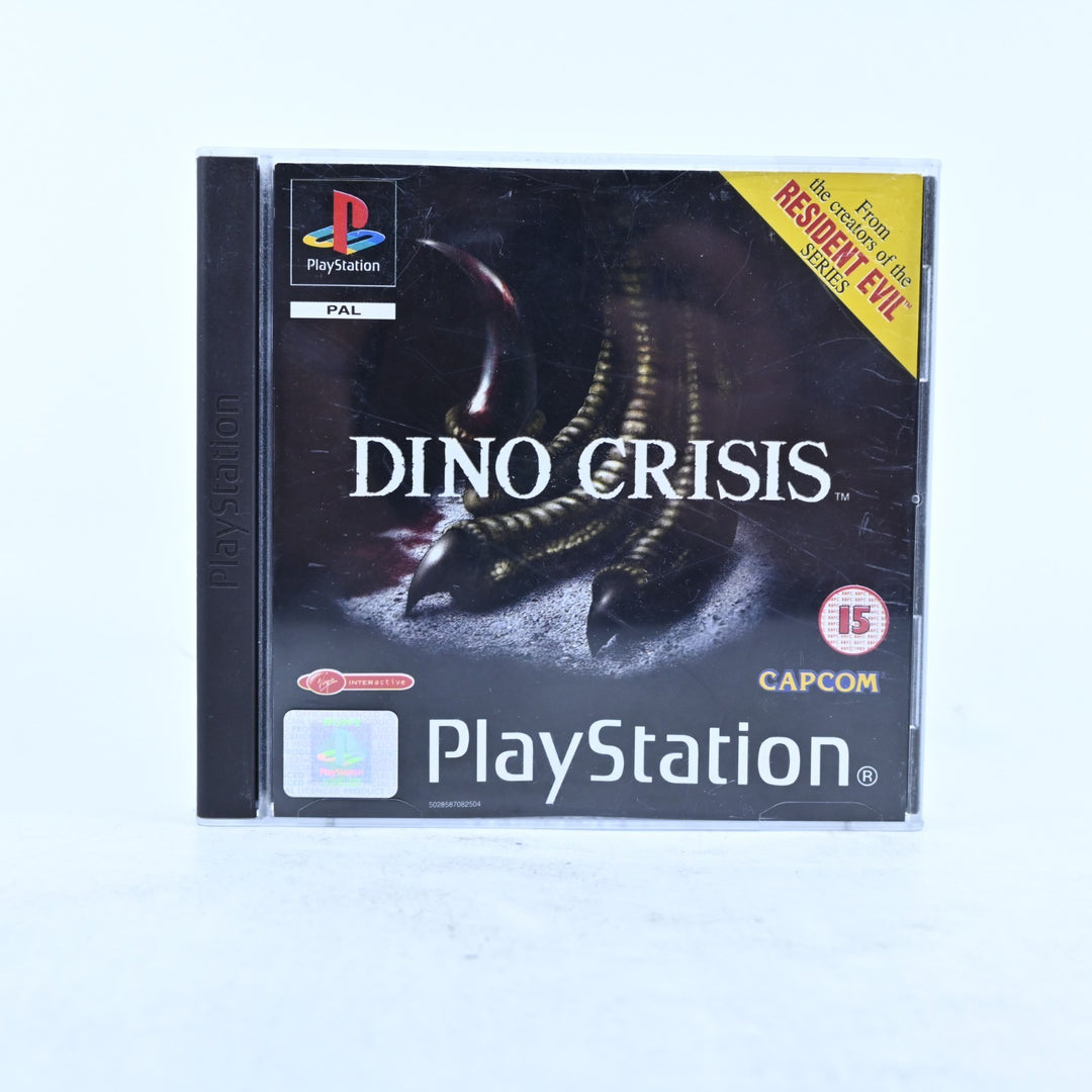 Dino Crisis - Sony Playstation 1 / PS1 Game + Manual - PAL - MINT DISC!