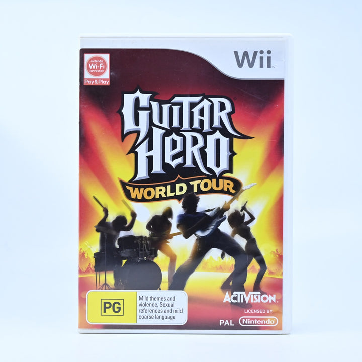 Guitar Hero: World Tour - Nintendo Wii Game + Manual - FREE POST!