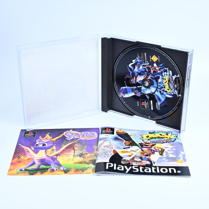 Crash Bandicoot 3: Warped - Sony Playstation 1 / PS1 Game + Manual - PAL