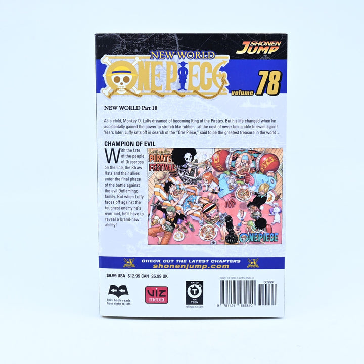 One Piece - Volume 78 - Shonen Jump - Eiichiro Oda - Manga