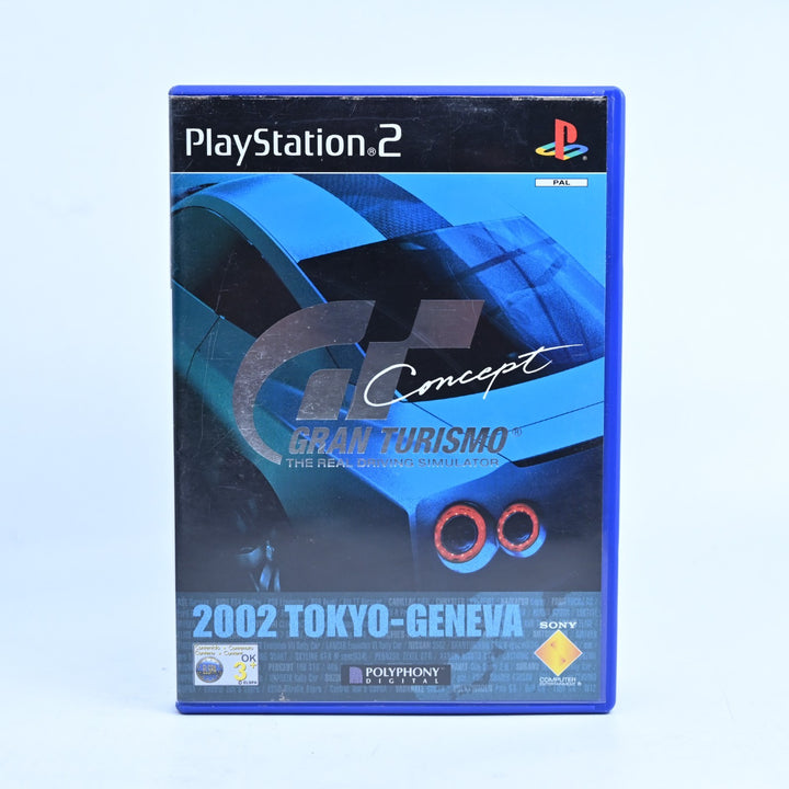 Gran Turismo Concept 2002 Tokyo-Geneva - PS2 Game + Manual - PAL
