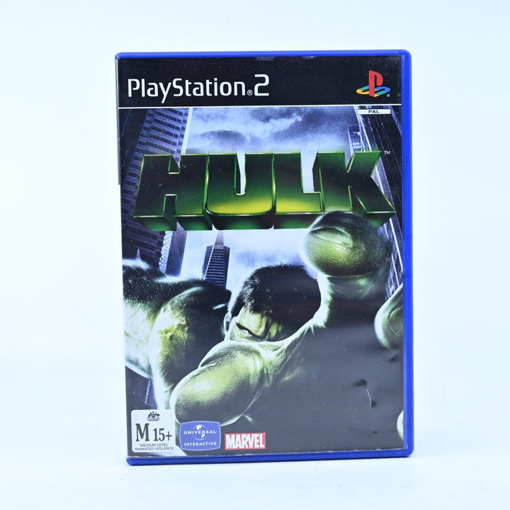 The Hulk - Sony Playstation 2 / PS2 Game - No Manual - PAL - MINT DISC!