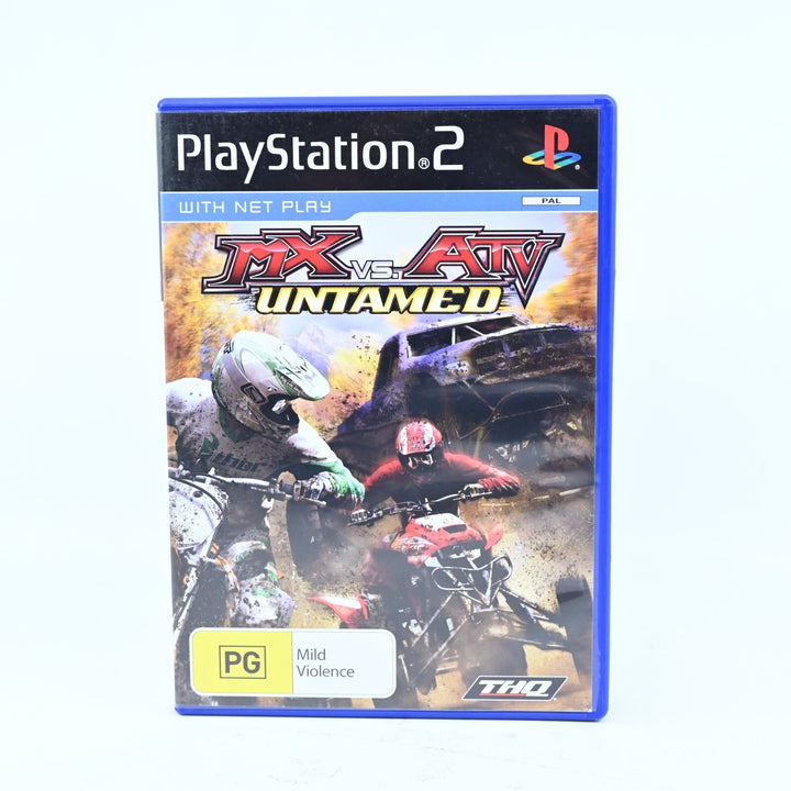 MX vs ATV: Untamed - Sony Playstation 2 / PS2 Game + Manual - PAL - MINT DISC!