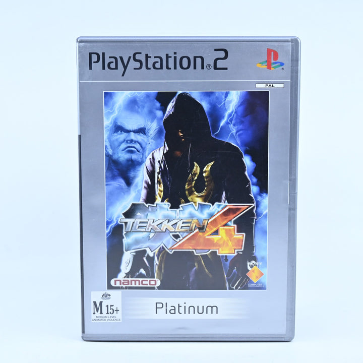 Tekken 4 - Sony Playstation 2 / PS2 Game + Manual - PAL - NEAR MINT DISC!