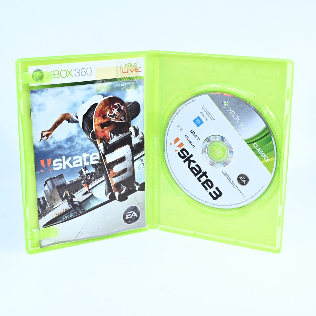 Skate 3 - Xbox 360 Game + Manual - PAL - MINT DISC!