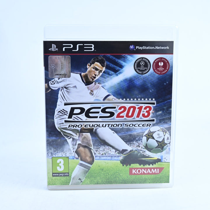 Pro Evolution Soccer 2013 - Sony Playstation 3 / PS3 Game + Manual - MINT DISC!