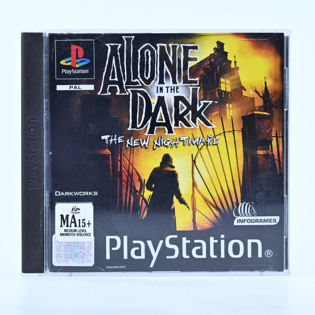 Alone in the Dark: The New Nightmare - PS1 Game - No Manual - PAL