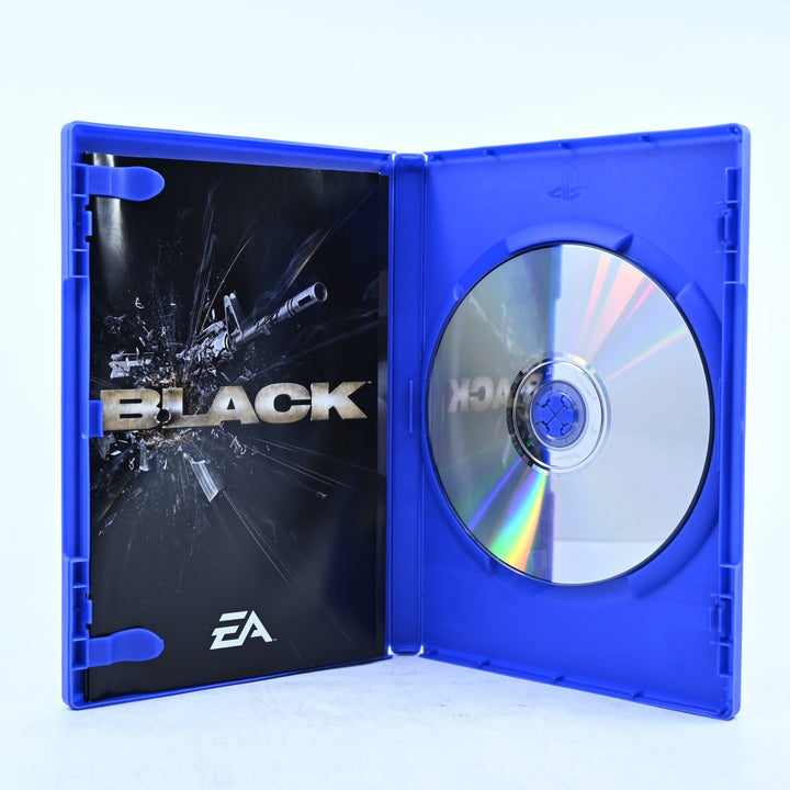 Black - Sony Playstation 2 / PS2 Game + Manual - PAL - MINT DISC!