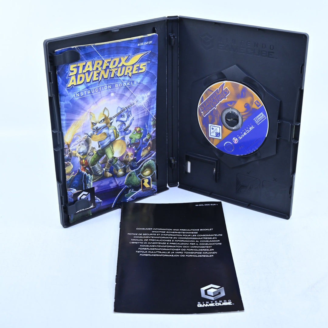 Starfox Adventures - Nintendo Gamecube Game + Manual - PAL - FREE POST!