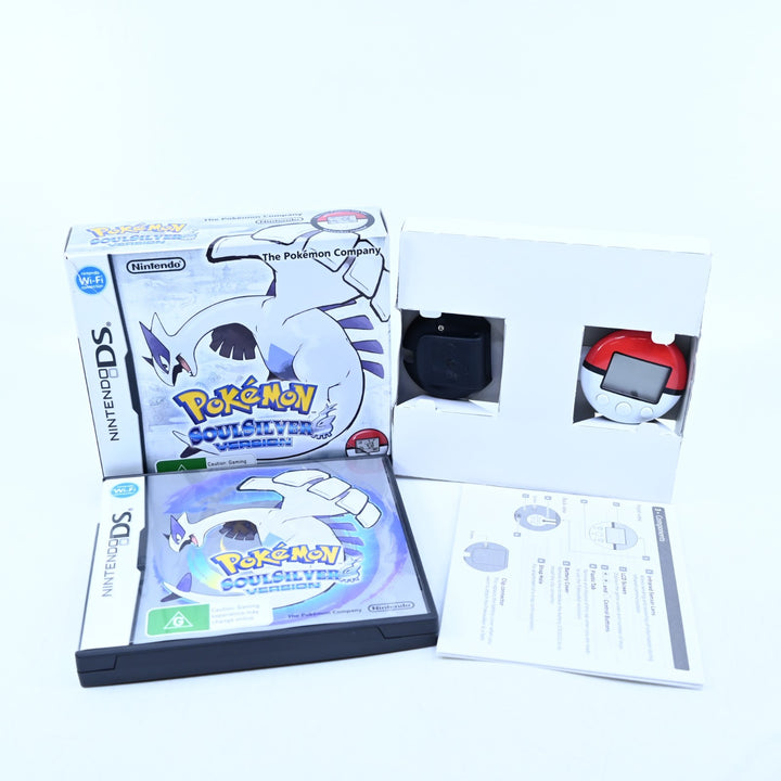 Pokemon SoulSilver Boxed + PokeWalker - Nintendo DS Game - No Manual Soul Silver