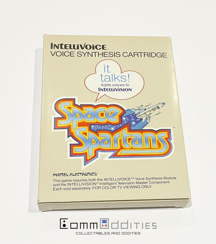 Space Spartans - Mattel Intellivision Intellivoice - FREE POST!