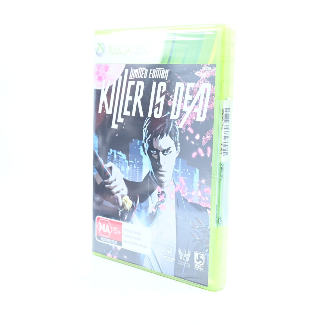SEALED! Killer Is Dead Limited Edition - Xbox 360 Game + Manual - PAL