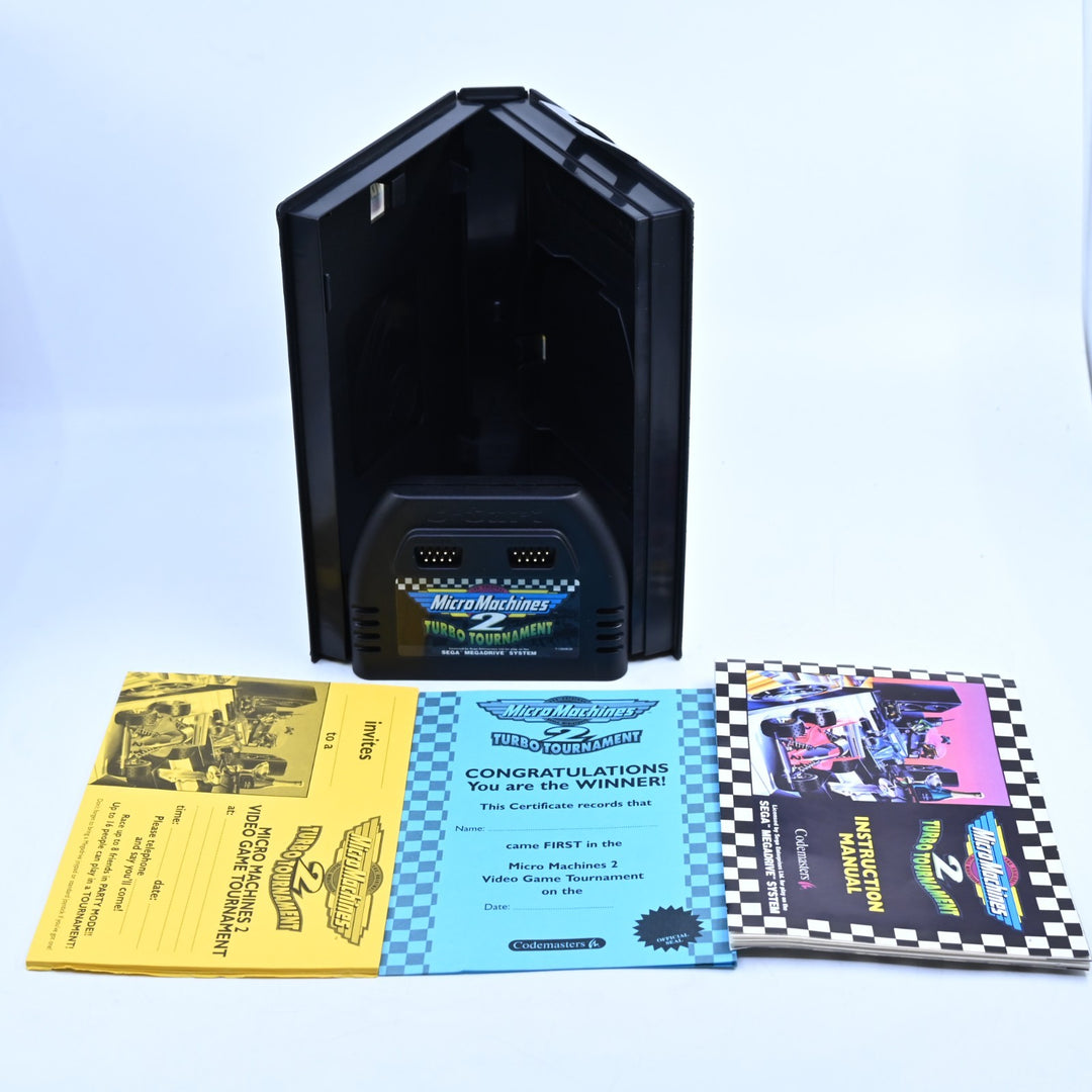 Micro Machines 2: Turbo Tournament - Sega Mega Drive Game + Manual - PAL