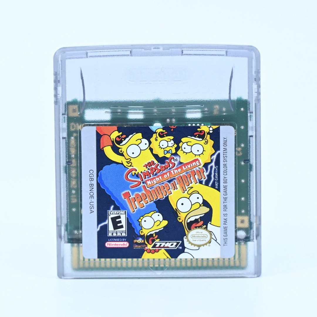 The Simpsons: Night of the Living Treehouse of Horror - Gameboy Color Game