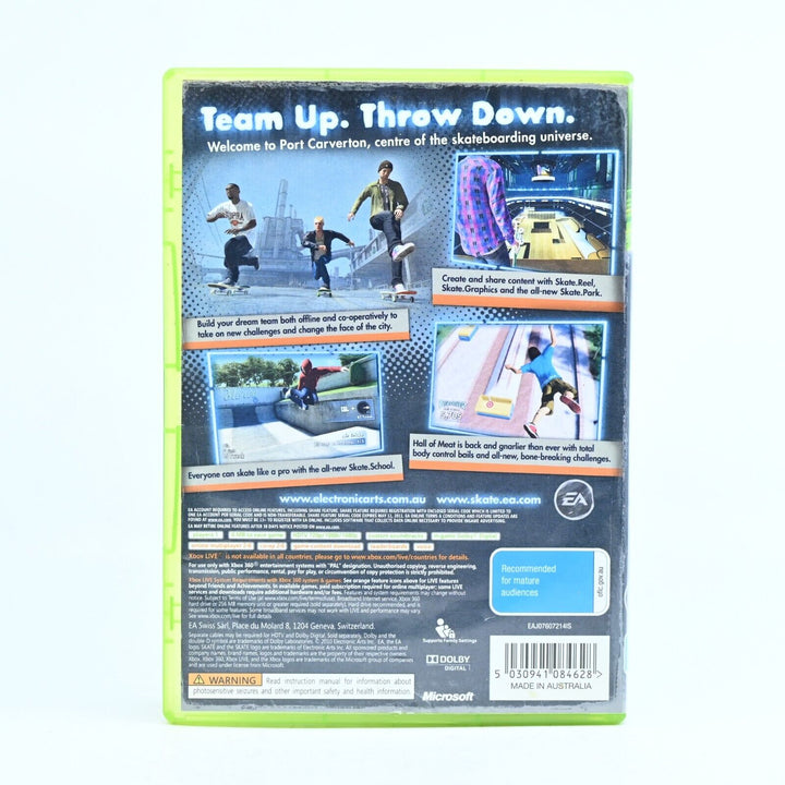 Skate 3 - Xbox 360 Game + Manual - PAL - MINT DISC!
